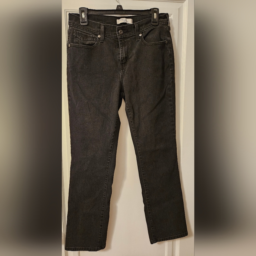 GUC Women's Levi's 505 Straight Leg Jeans, Black